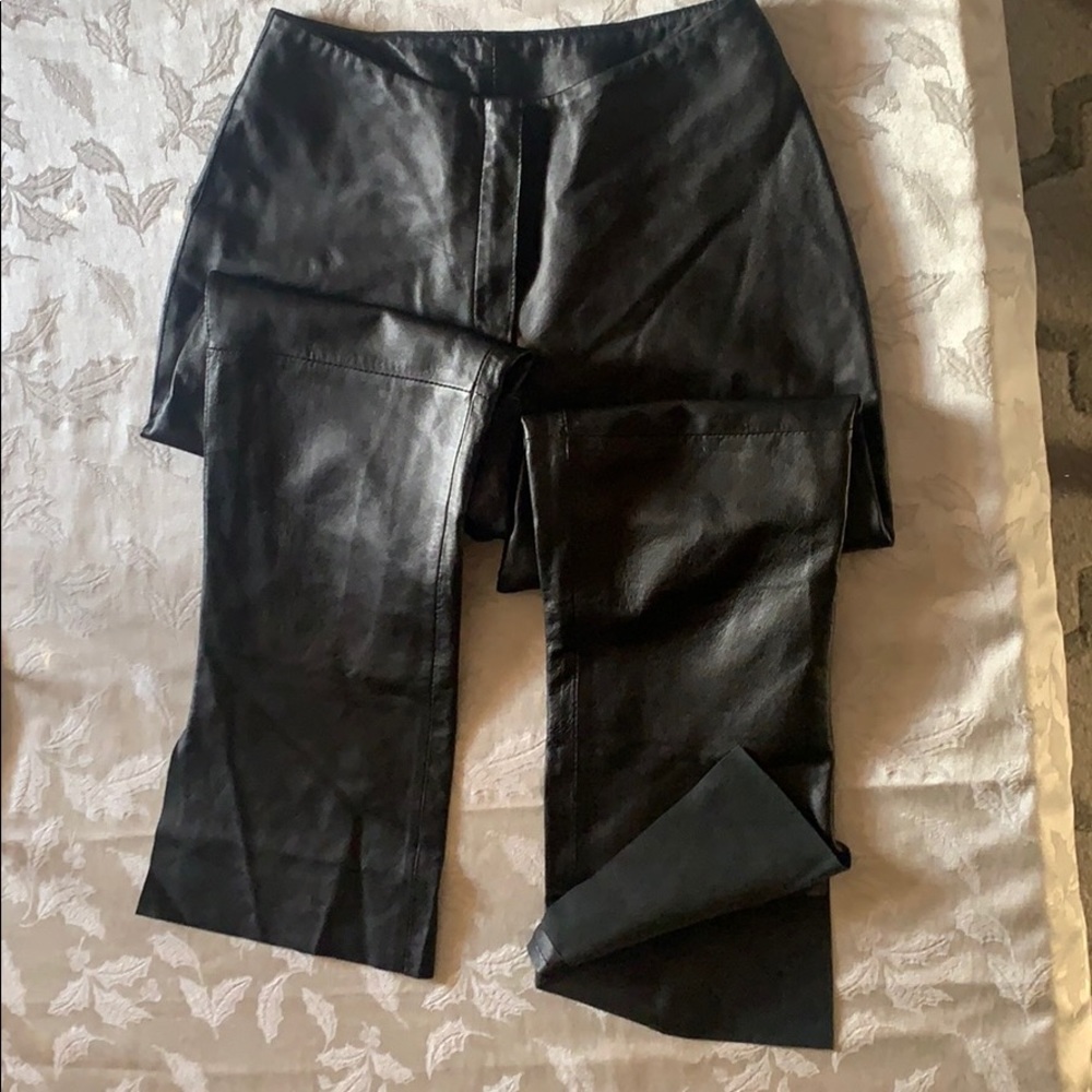BEBE leather pant